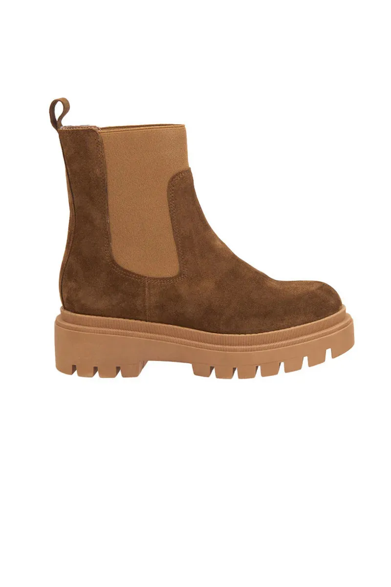 Estilo Emporio Valley Suede Boot - Whiskey