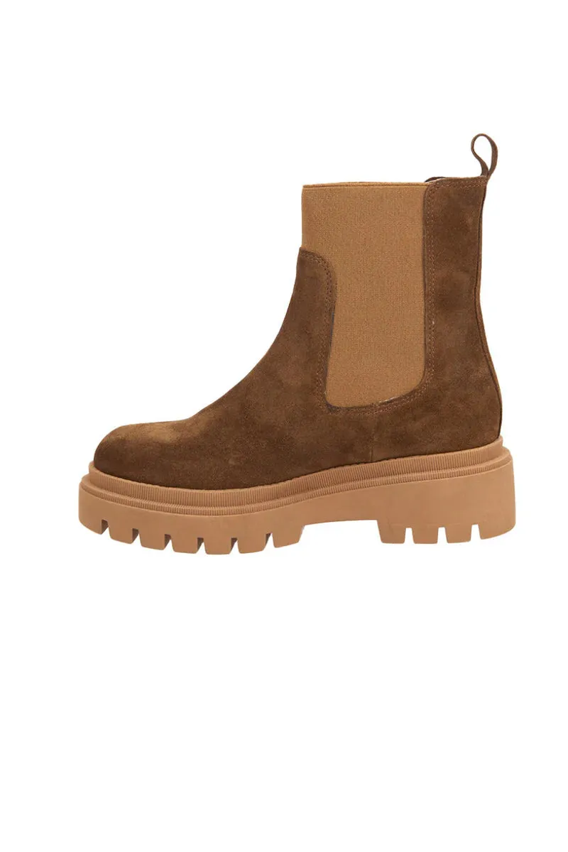 Estilo Emporio Valley Suede Boot - Whiskey