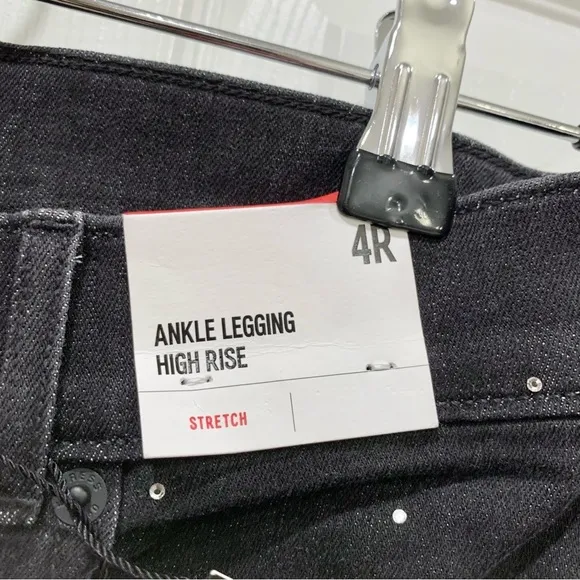 Express Grey Crystal Rhinestone Embellished Skinny Jeans Denim Ankle Leggings