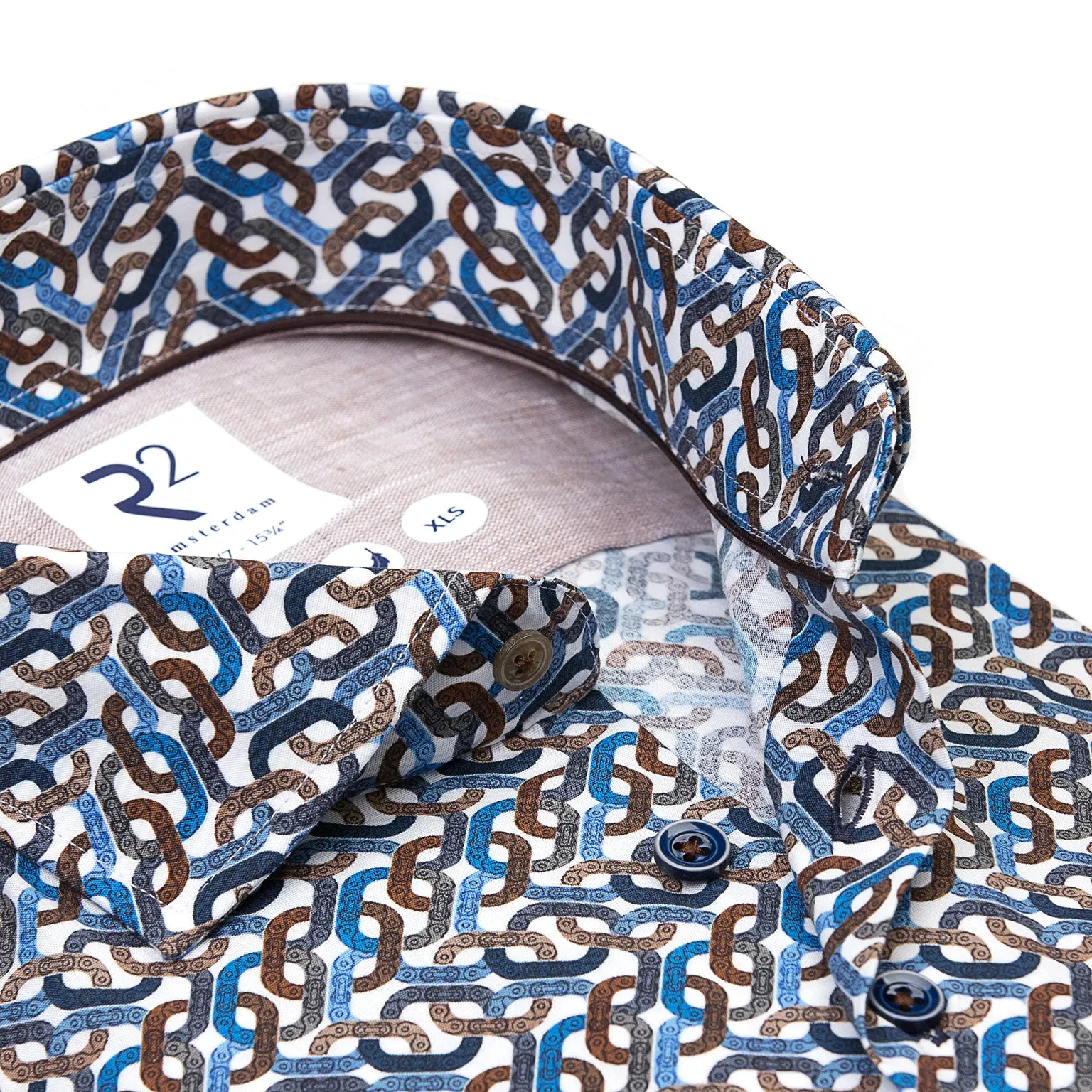 Extra long sleeves. Bike chain stretch shirt