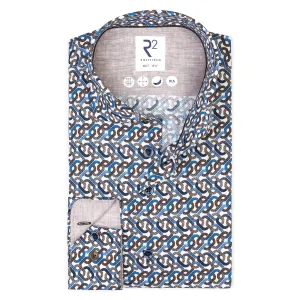 Extra long sleeves. Bike chain stretch shirt