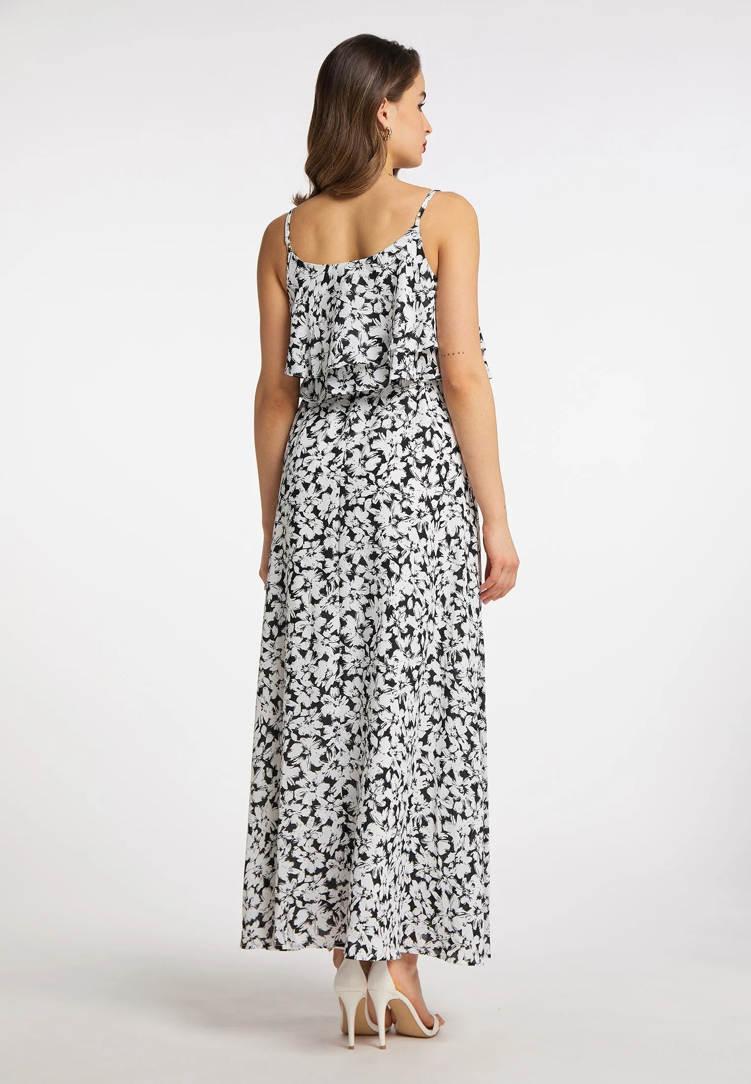 faina Women's Floral Print Maxi Dress