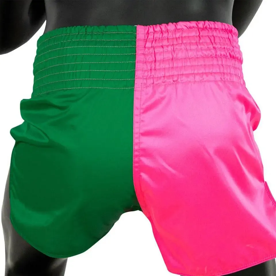 Fairtex Fighter Muay Thai Shorts - Pink Green