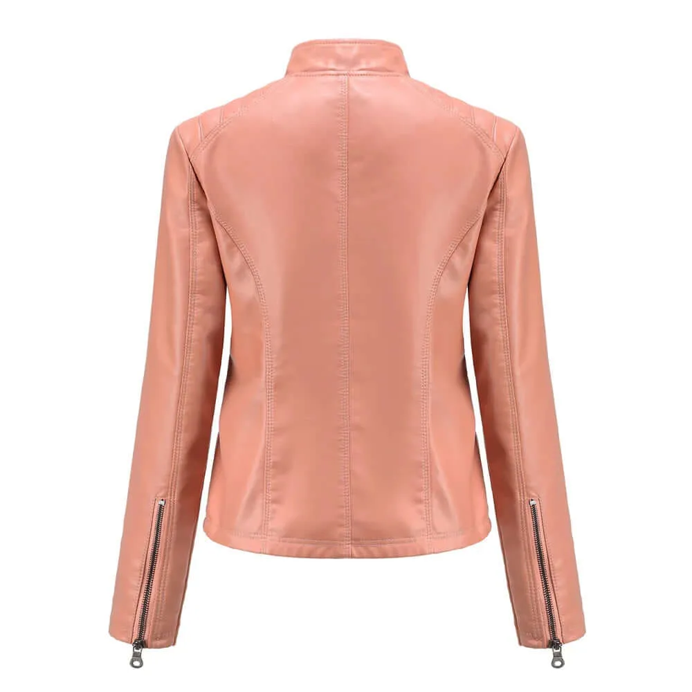 Fashionable Leather Jacket For Women