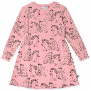 Fast Friends Dress - Light Rose