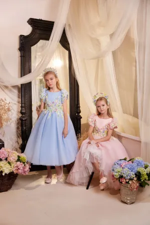 Floral Couture Embroidered Princess Dresses