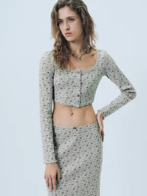 Floral Skinny T-Shirts