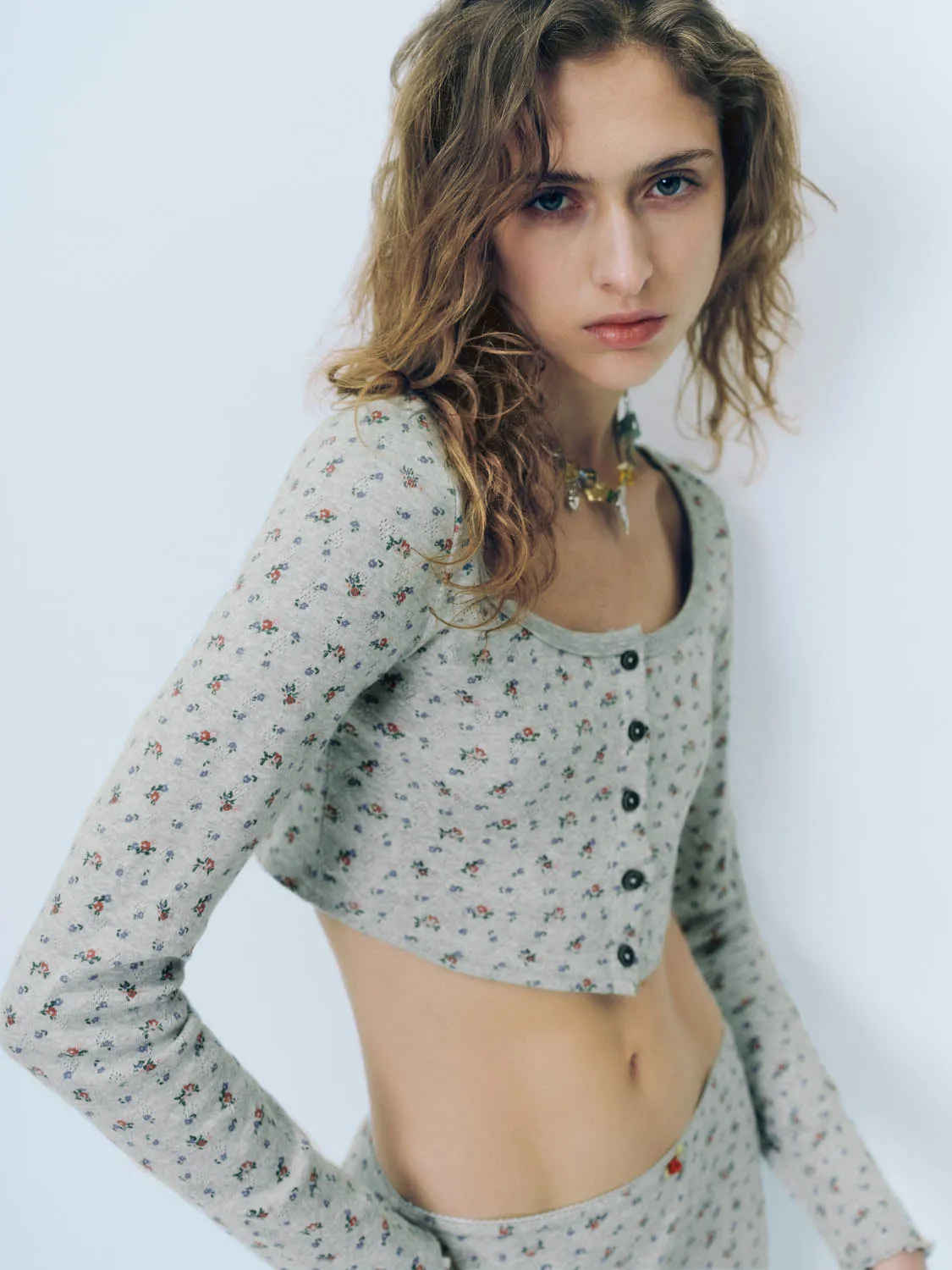 Floral Skinny T-Shirts
