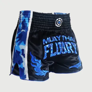Fluory Camo Kids Muay Thai Shorts