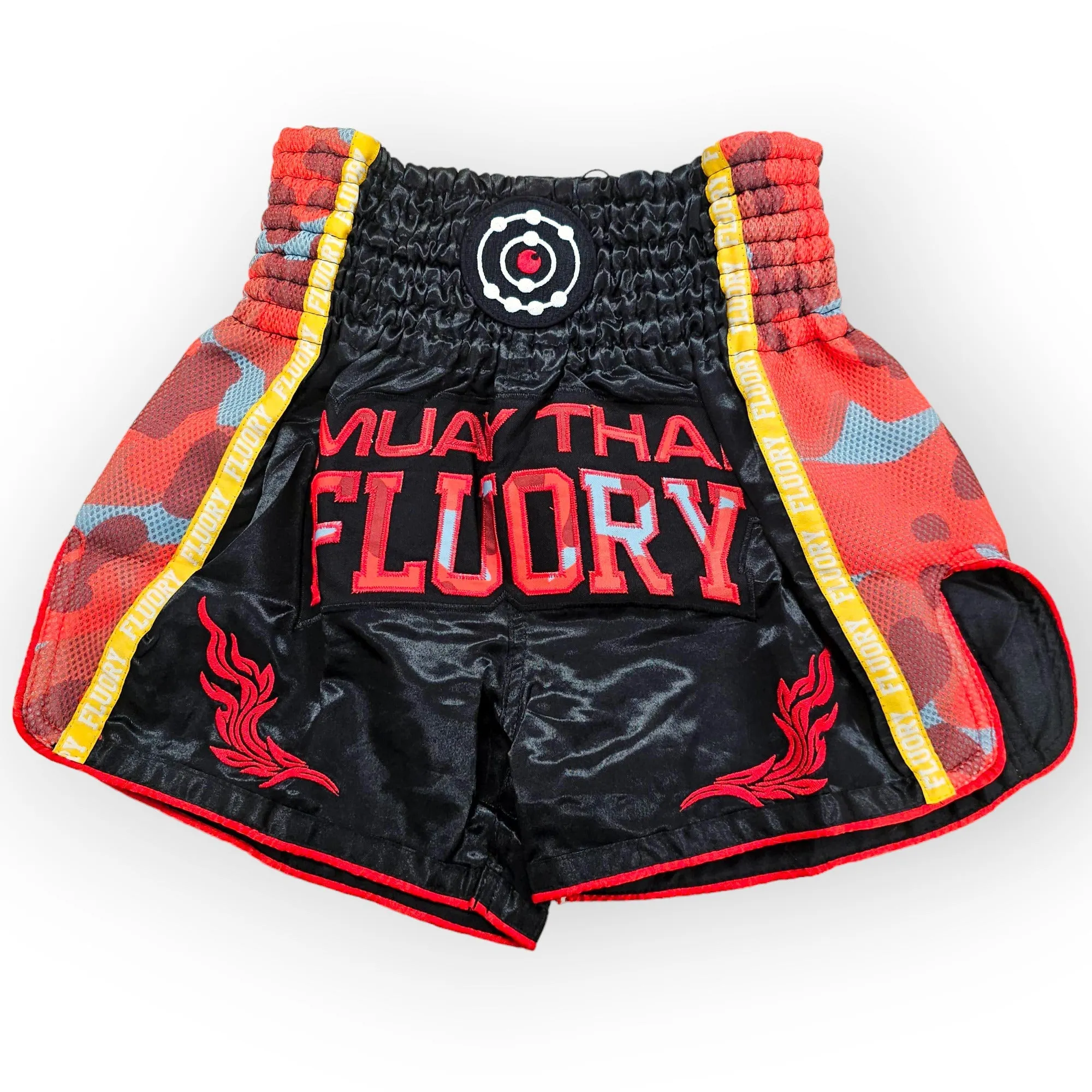 Fluory Camo Kids Muay Thai Shorts