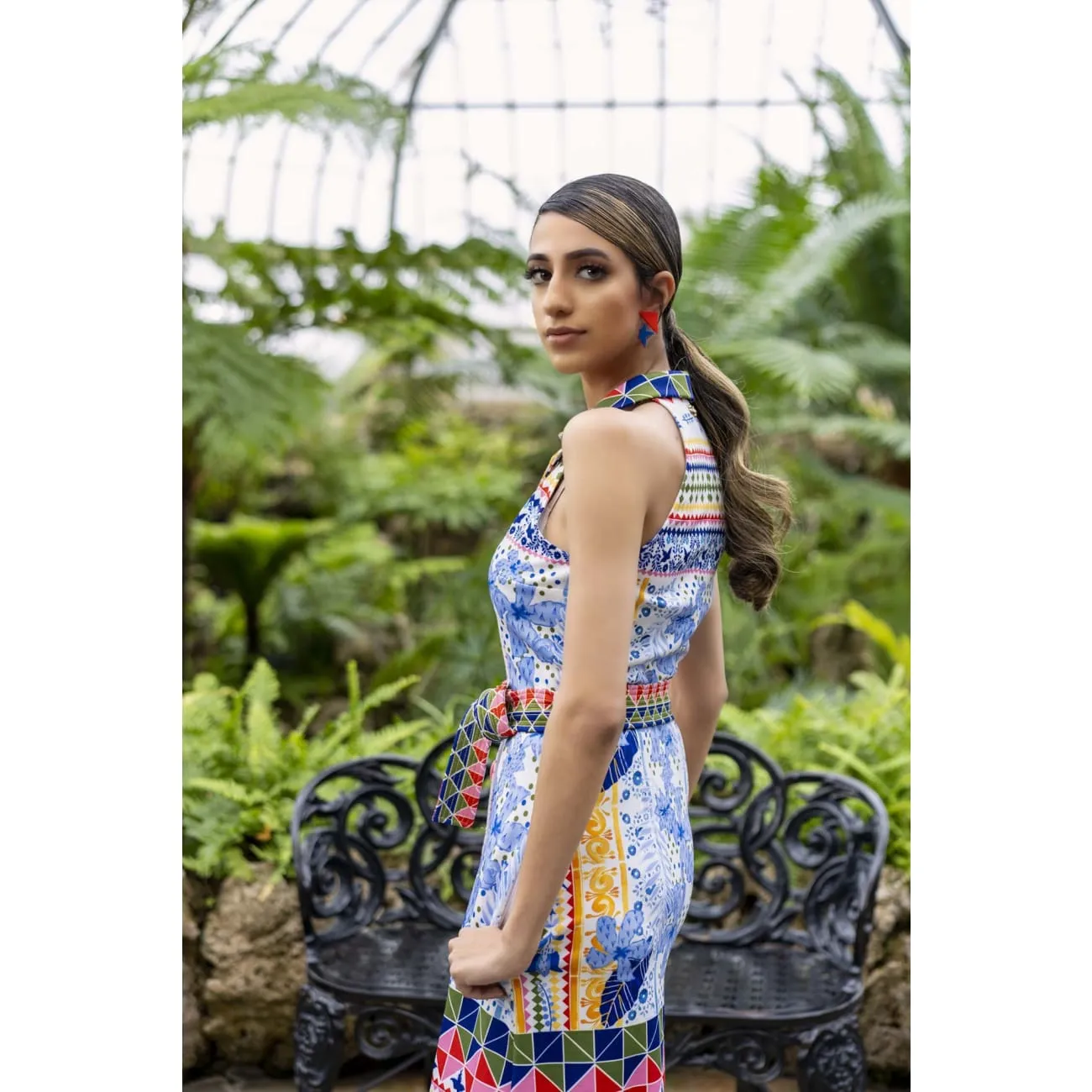 Frida Yellow Jacket Dress