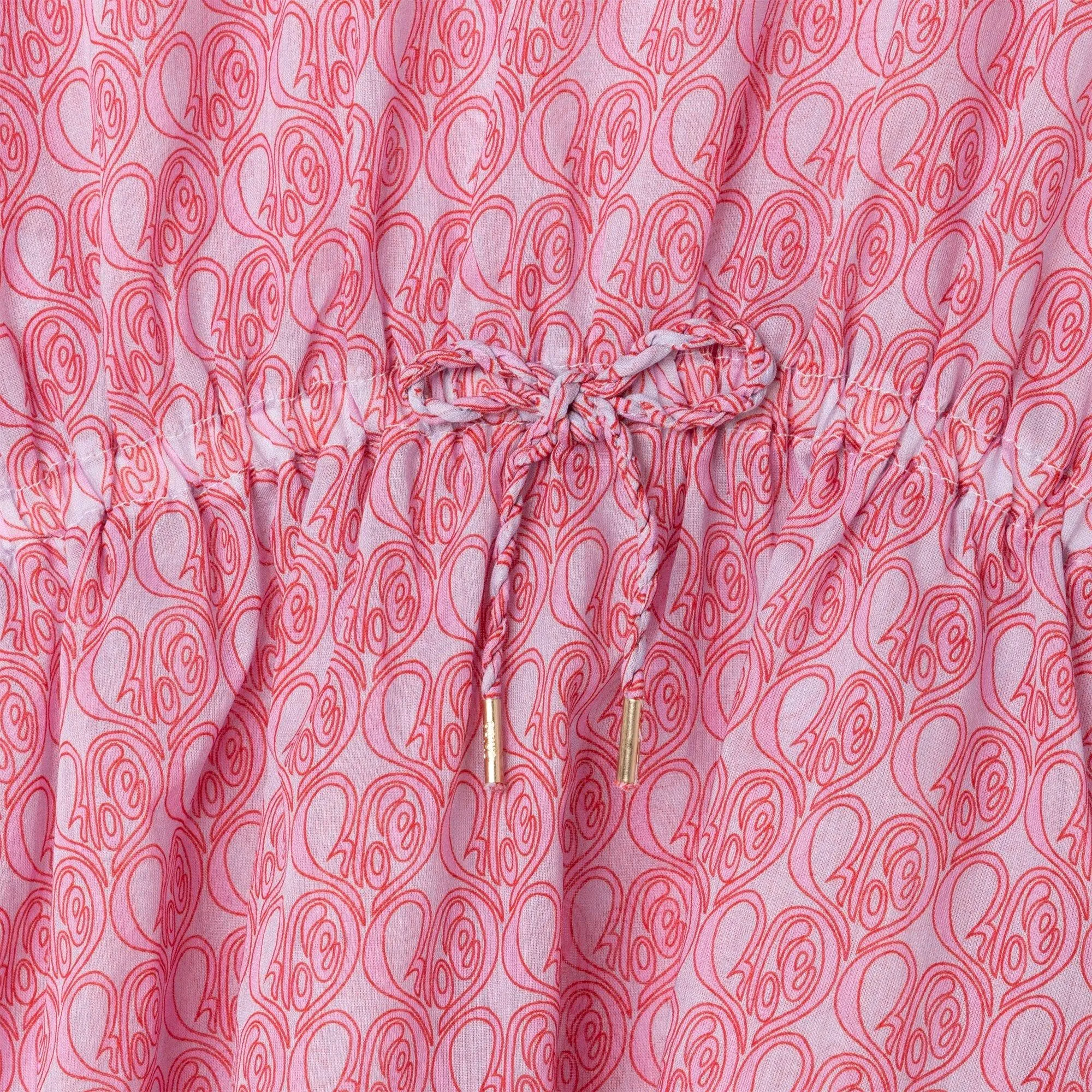 Girls Pink Kaftan