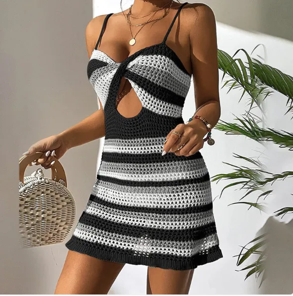 Giulia – Cozy Crocheted Winter Dress for Women