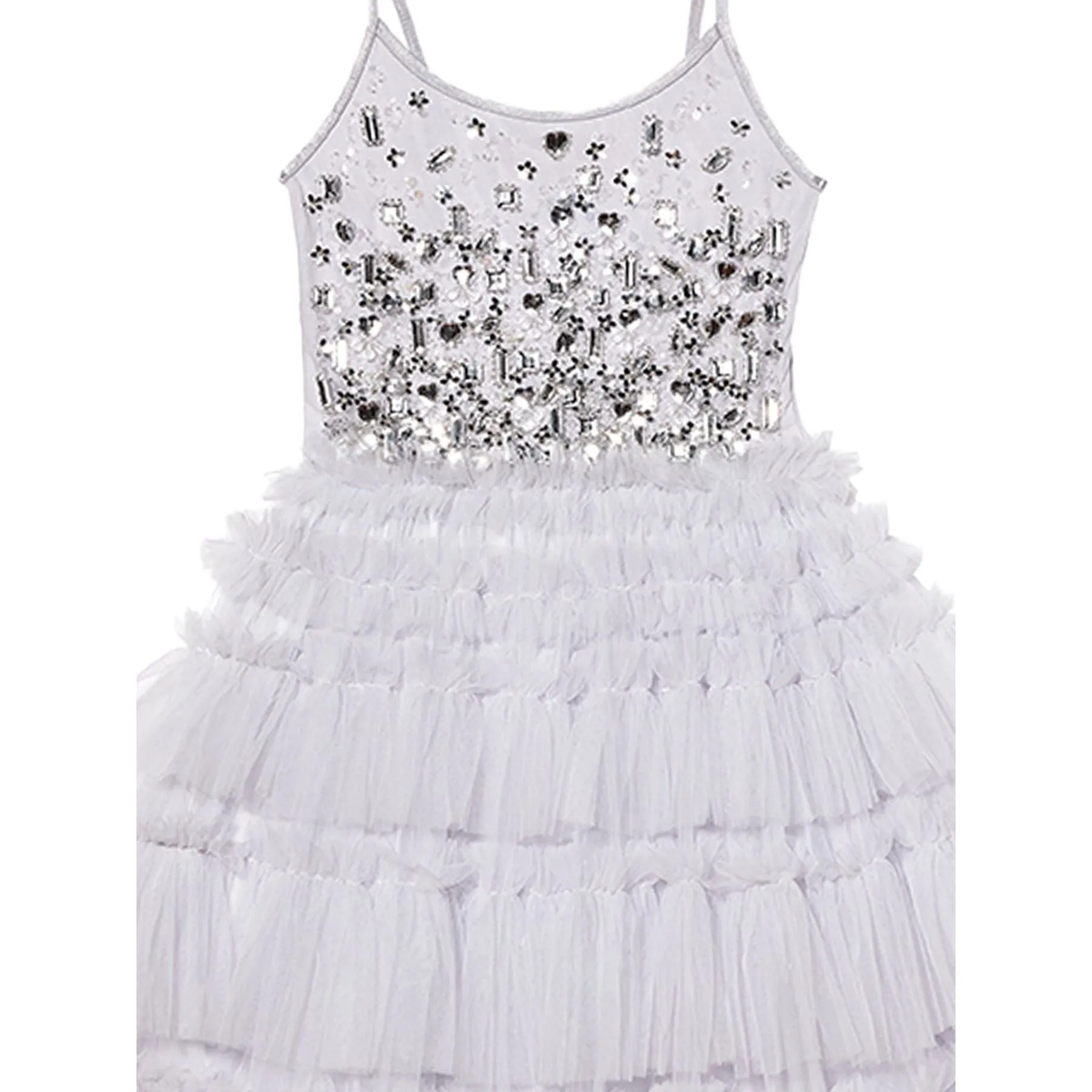 Glittering Tutu Dress - Glimmer Blue