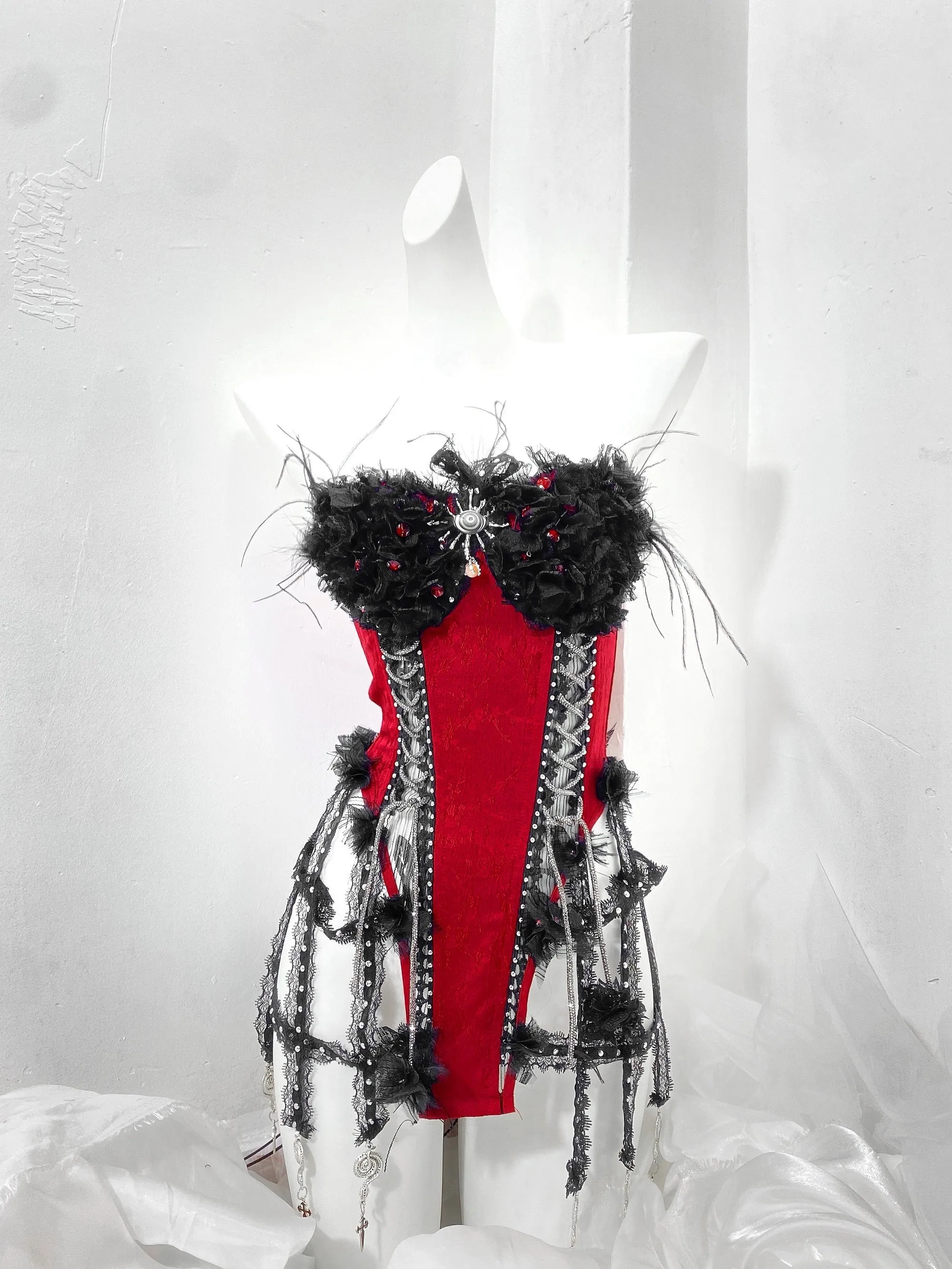 goth corset KF705833