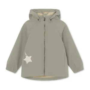 Green Print Star Jacket