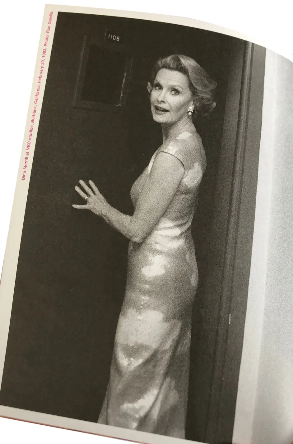 Halston Fall 1973 Cloud Dress in Silver Grey & Ivory Covered with Iridescent Sequins - 13-14" W