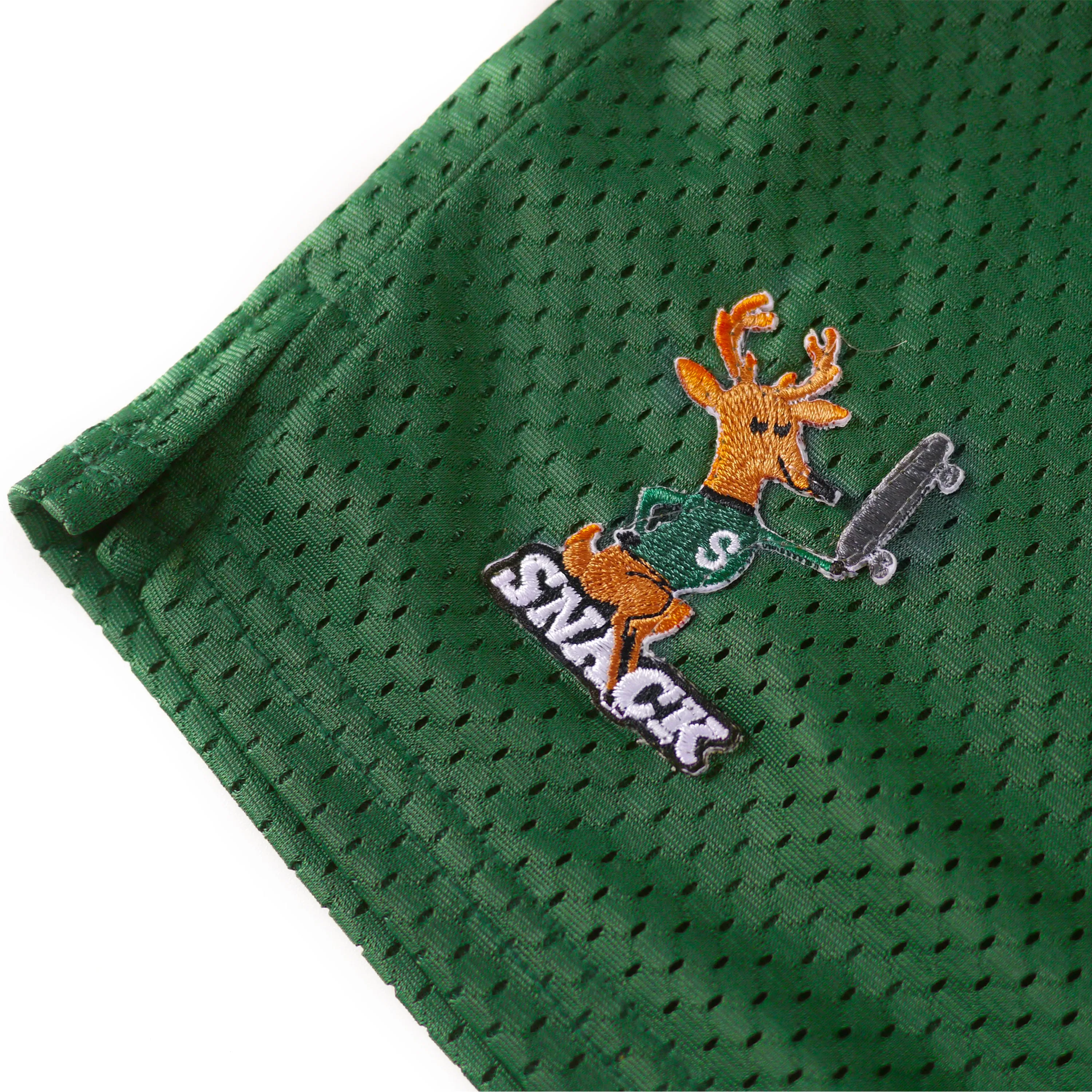HARDWOOD SHORTS - GREEN