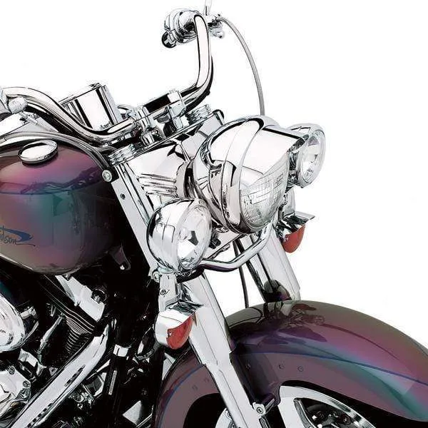 Harley-Davidson® Lamp Visors Chrome