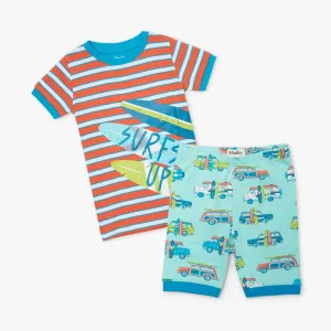 Hatley Organic Shorts Pajama Set - Surfs Up