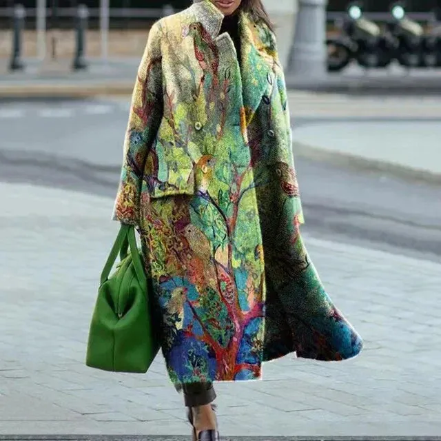 Heidi mode - chic and sophisticated long coat