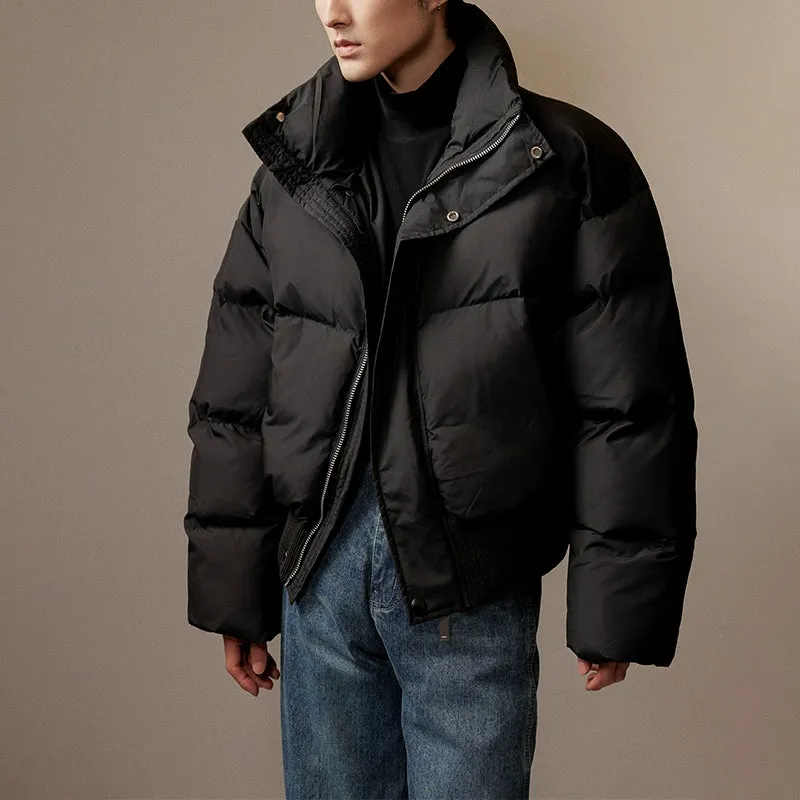 High Collar Puffer Jacket