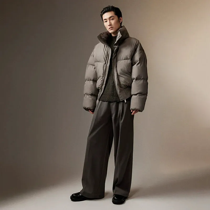 High Collar Puffer Jacket