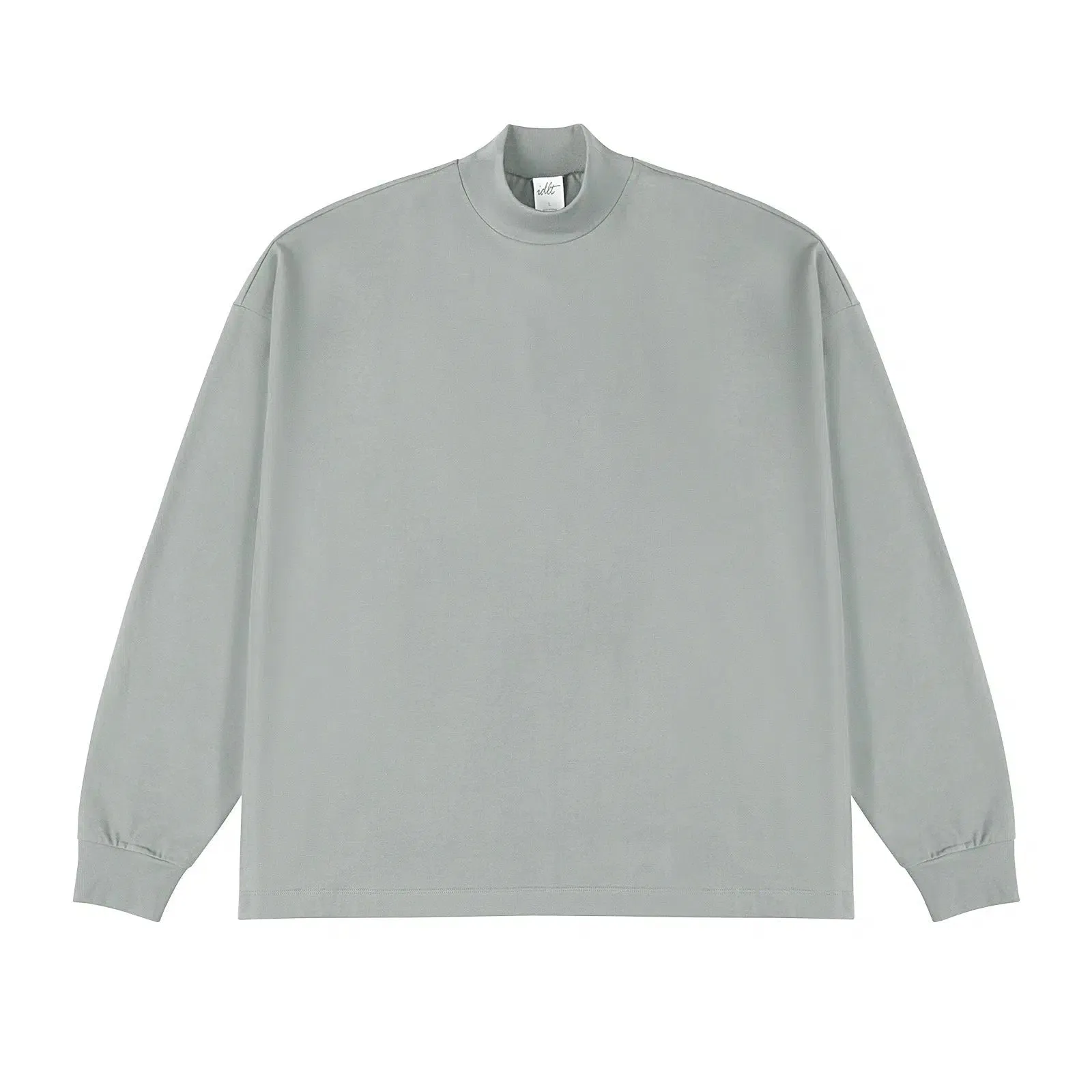 High Neck Long Sleeve T-shirt