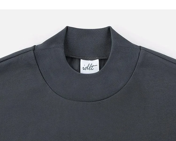 High Neck Long Sleeve T-shirt