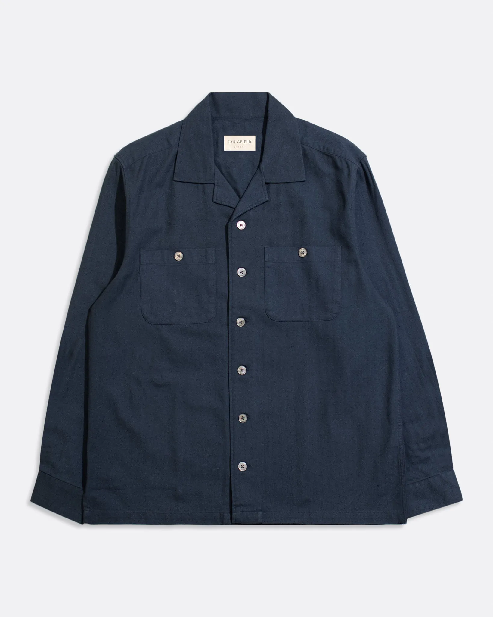 Hiro Shirt - Navy Iris