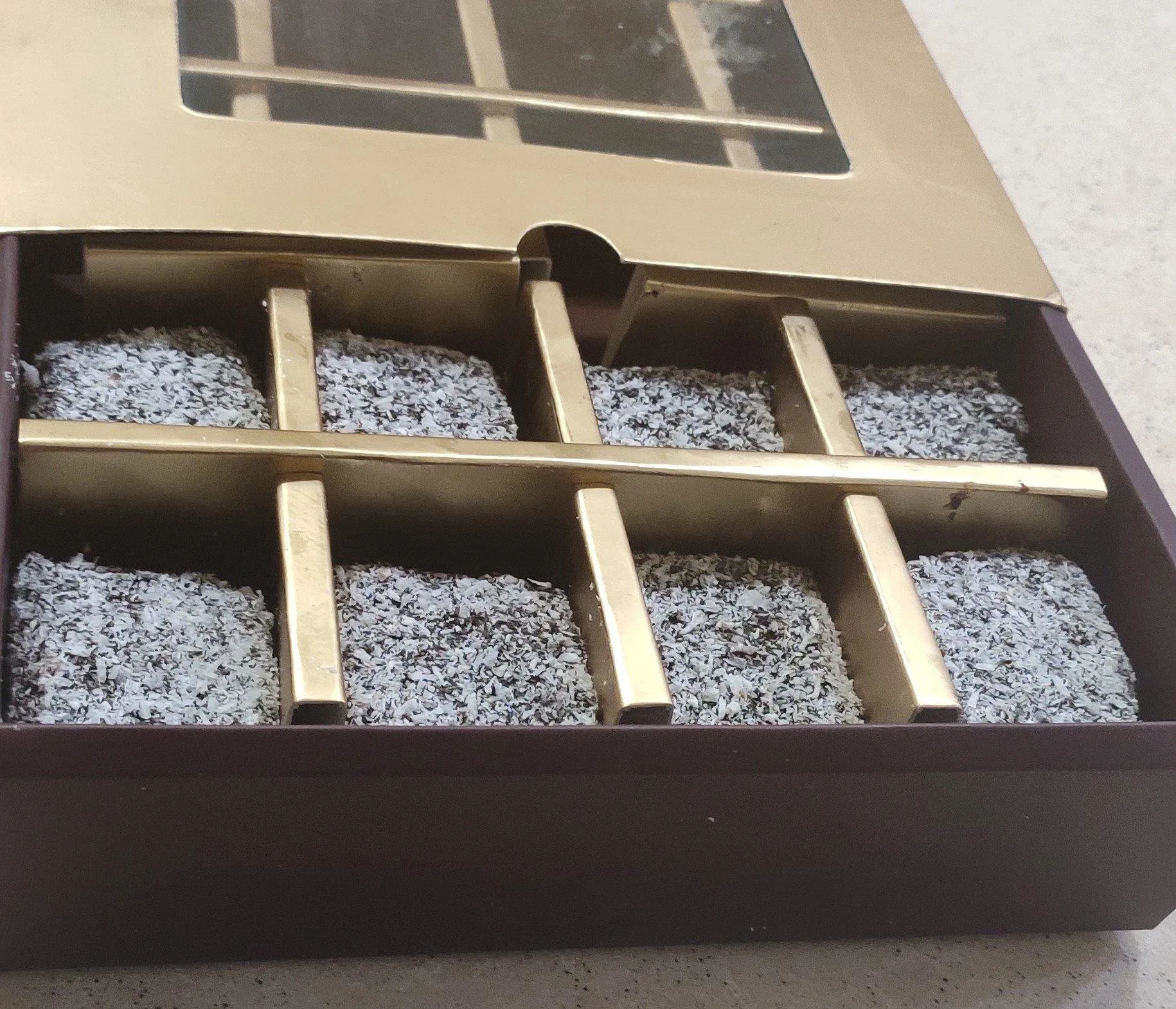 Homemade Eggless Chocolate Lamington Cake