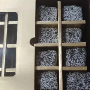 Homemade Eggless Chocolate Lamington Cake