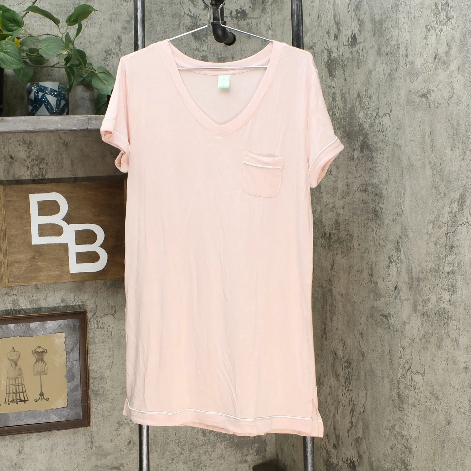 Honeydew Women's 2 Pack Sleep Shirts Black / Pink Large