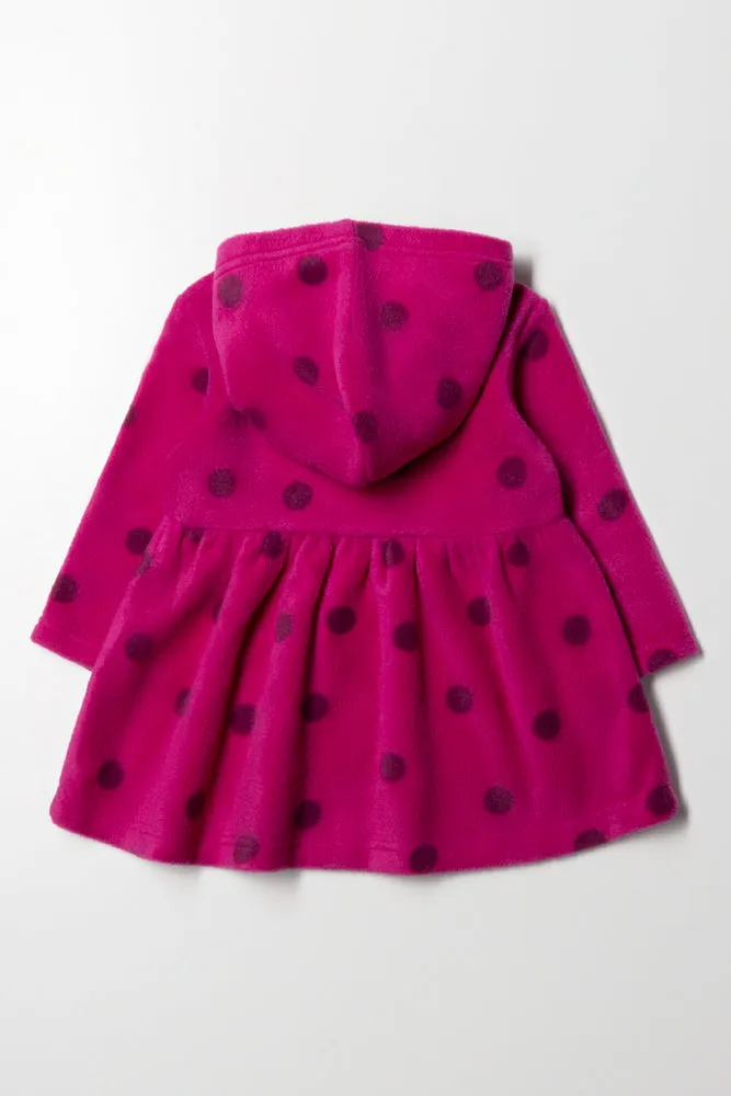 Hooded Dress Purple