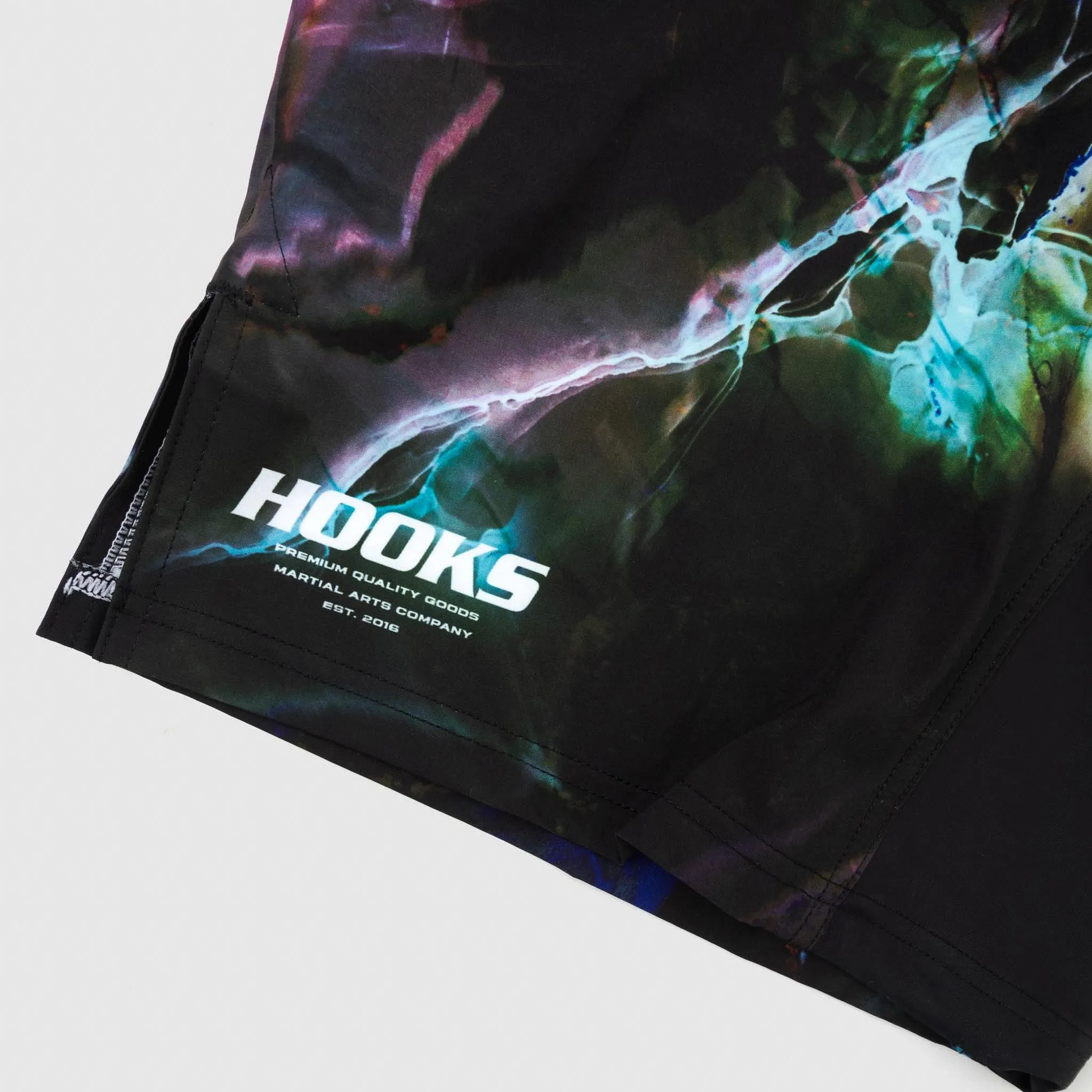 Hooks BJJ Shorts - Dark Lights Grappling Shorts