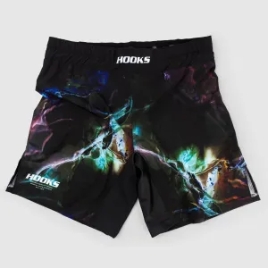 Hooks BJJ Shorts - Dark Lights Grappling Shorts