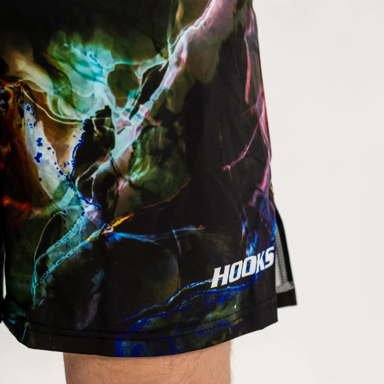 Hooks BJJ Shorts - Dark Lights Grappling Shorts
