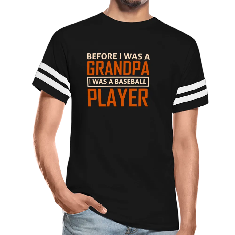 I WAS A BASEBALL PLAYER Vintage Sport T-Shirt