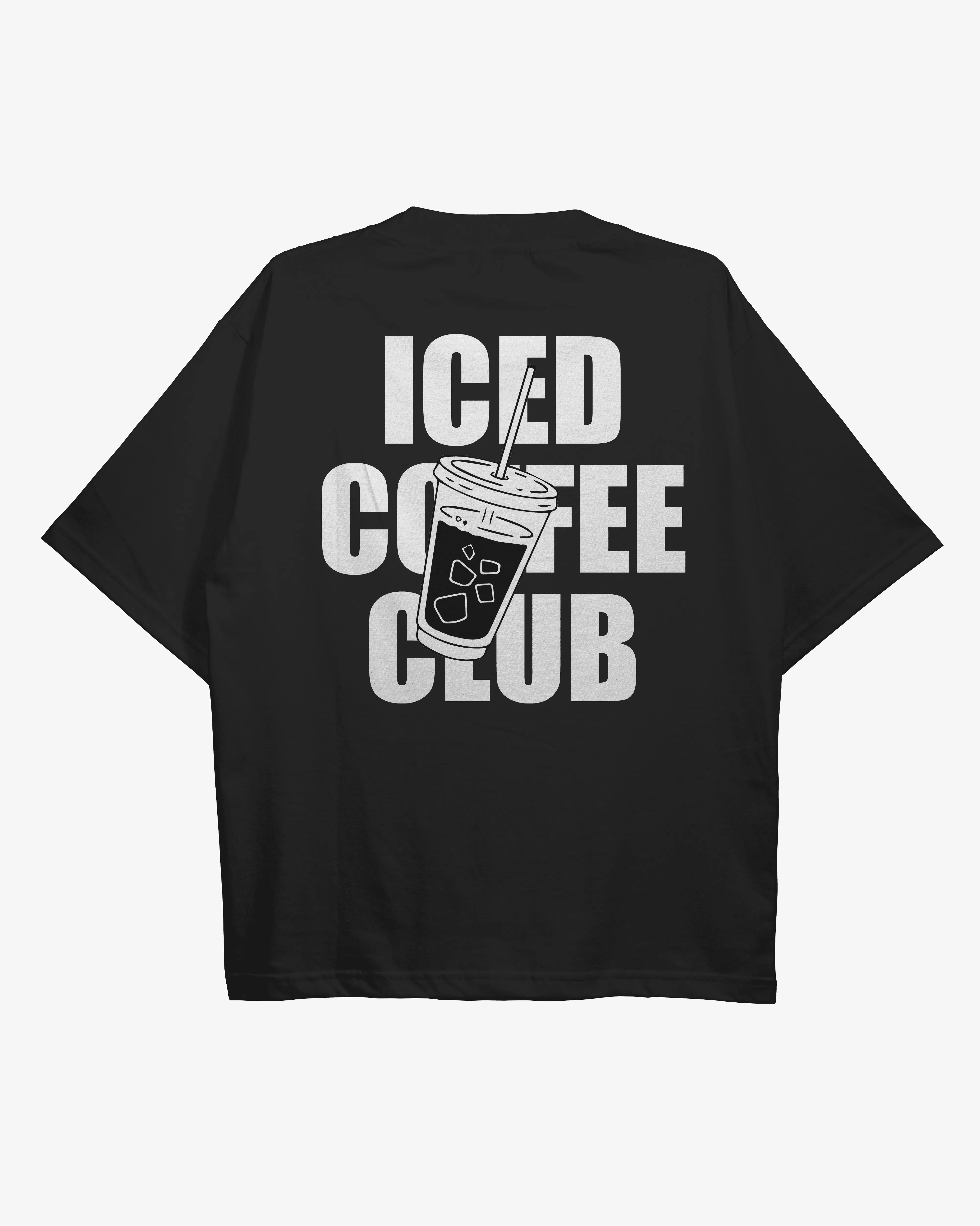 Iced Coffee Club Oversized Tshirt
