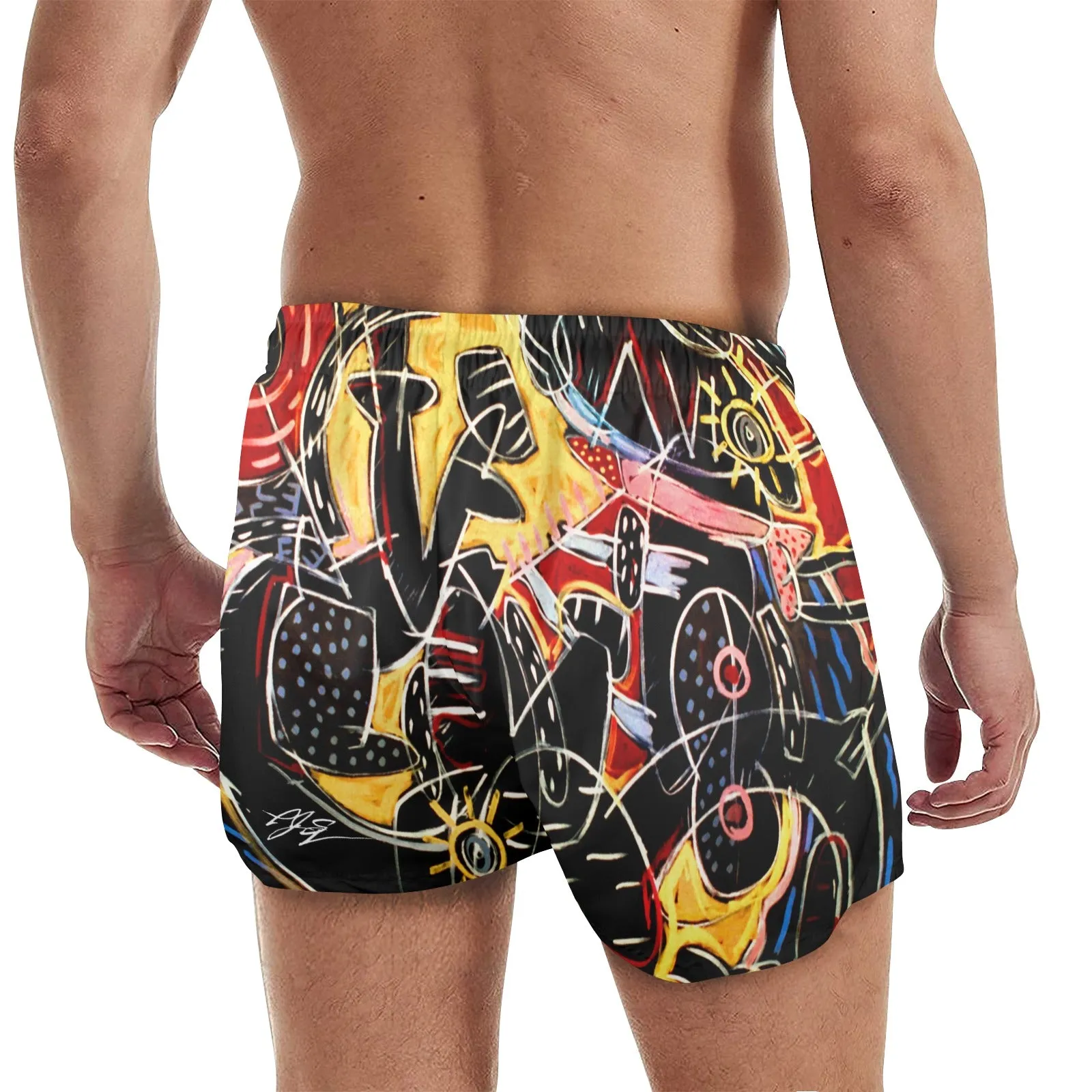 Indian Miniature Men's Beach Shorts