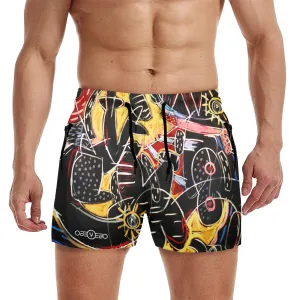 Indian Miniature Men's Beach Shorts