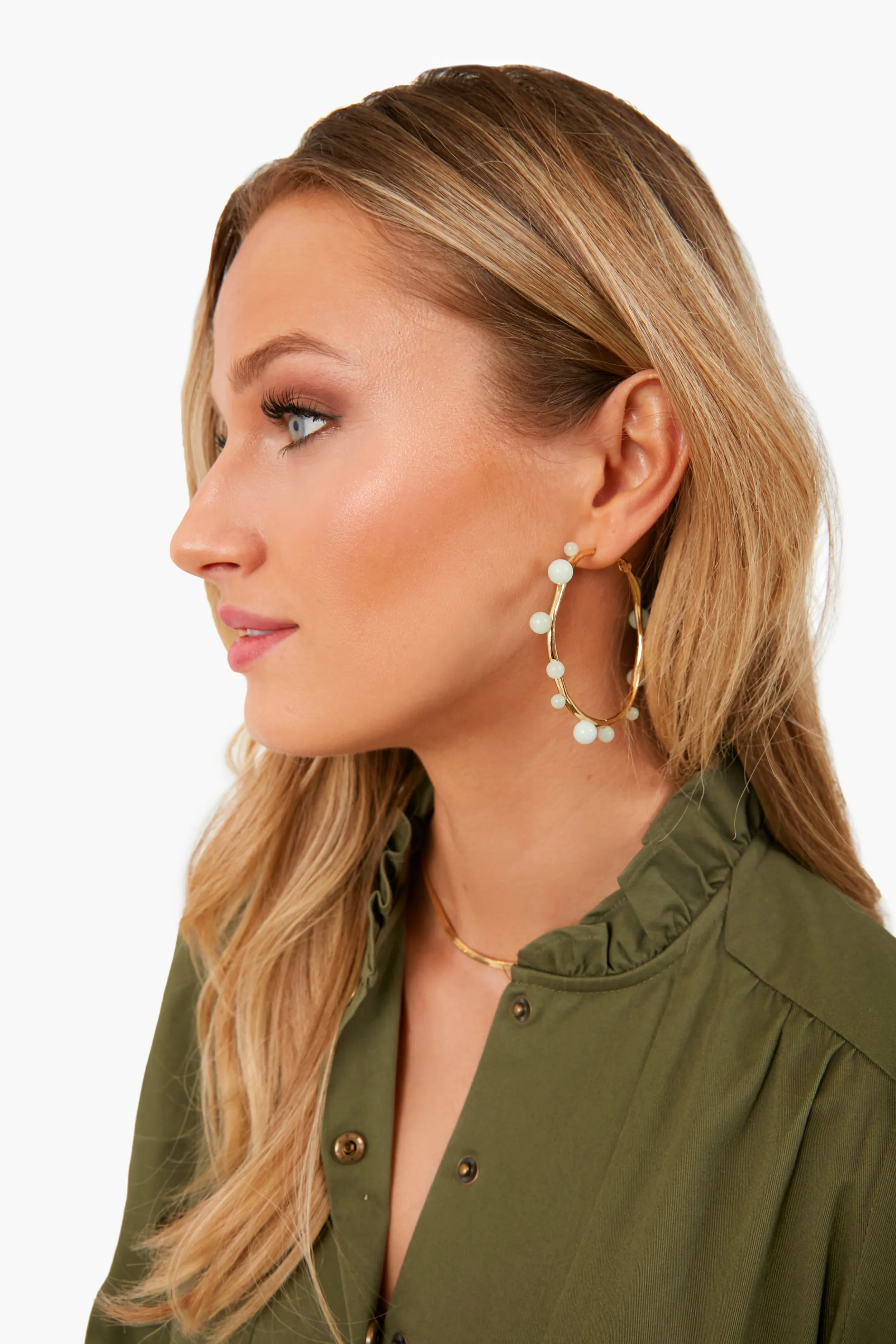 Isla Light Blue Hoops