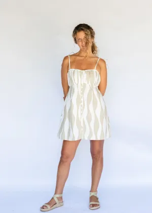 Isla Mini Dress // Island Stripe