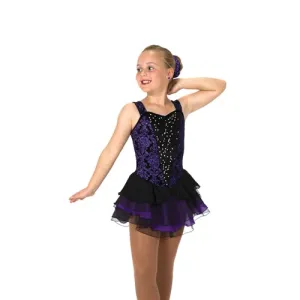 J058/17 Swan On Dress - Child 8-10