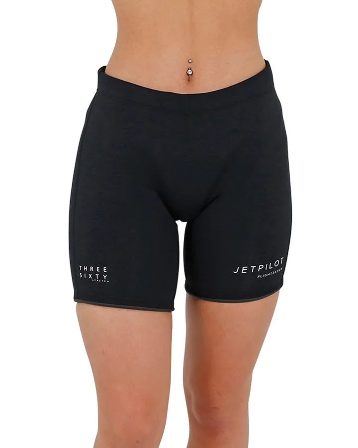 Jetpilot Flight Ladies Neoprene Shorts - 7 Inch