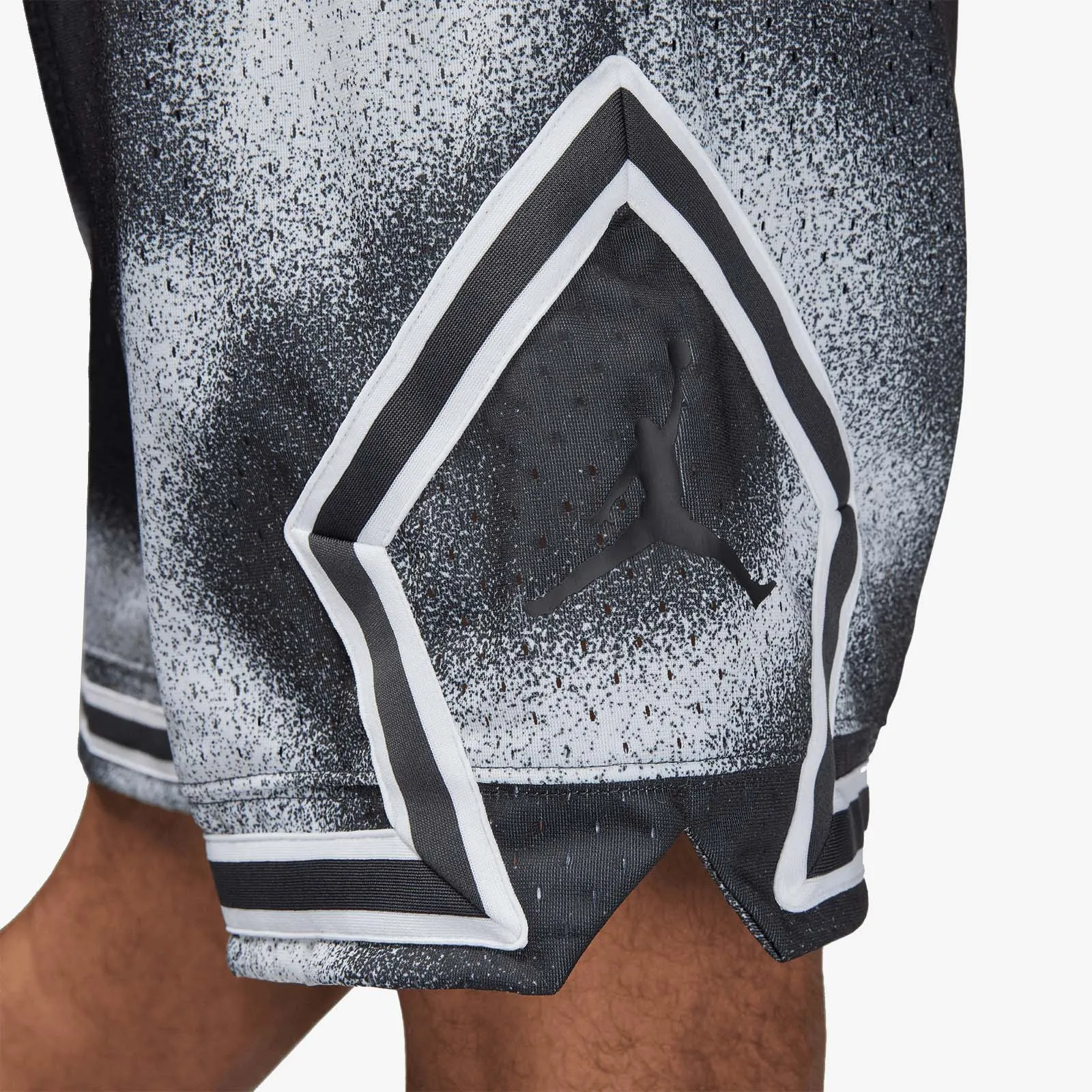Jordan Sport Dri-FIT AOP Diamond Shorts - Smoke Grey