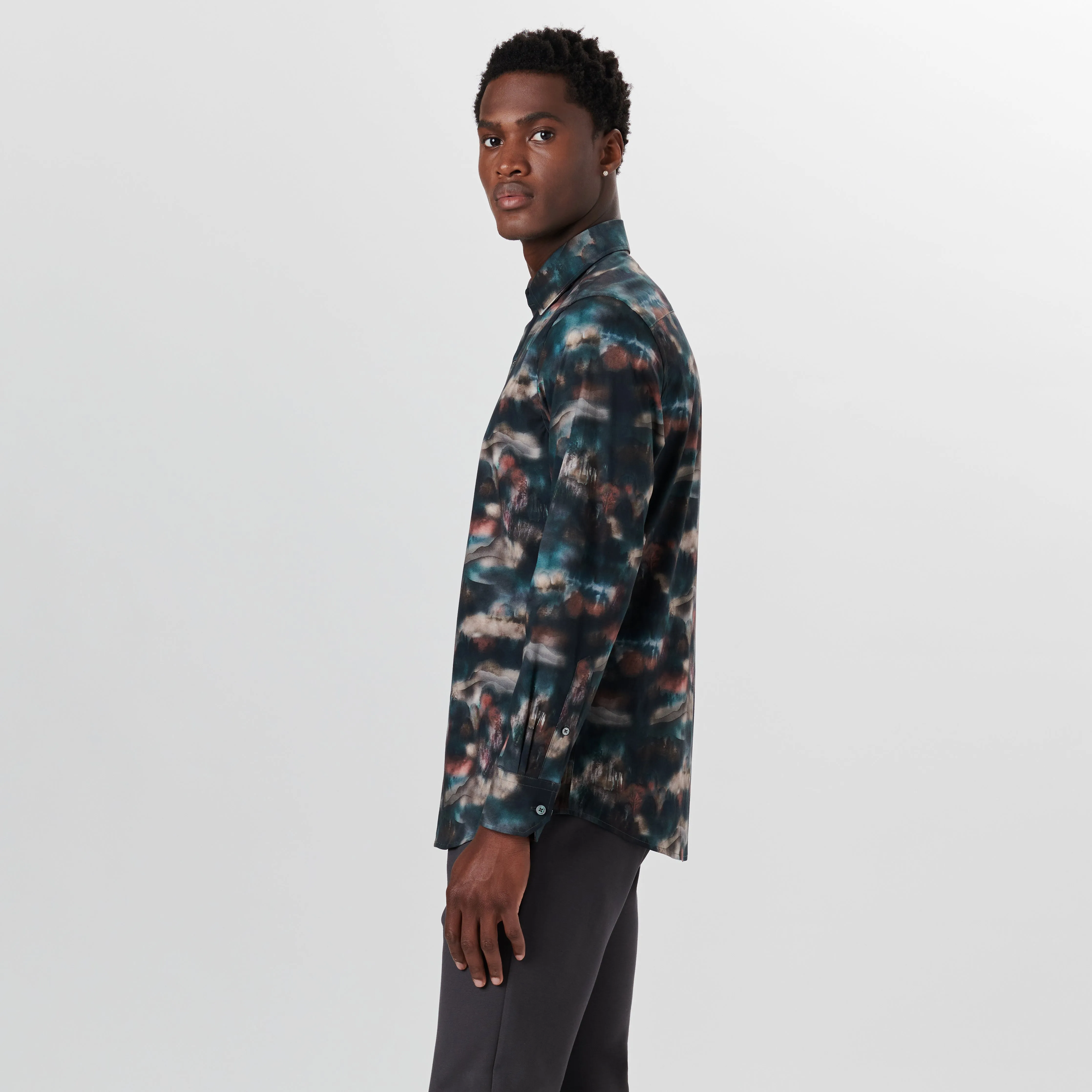 JULIAN Landscape Print Shirt