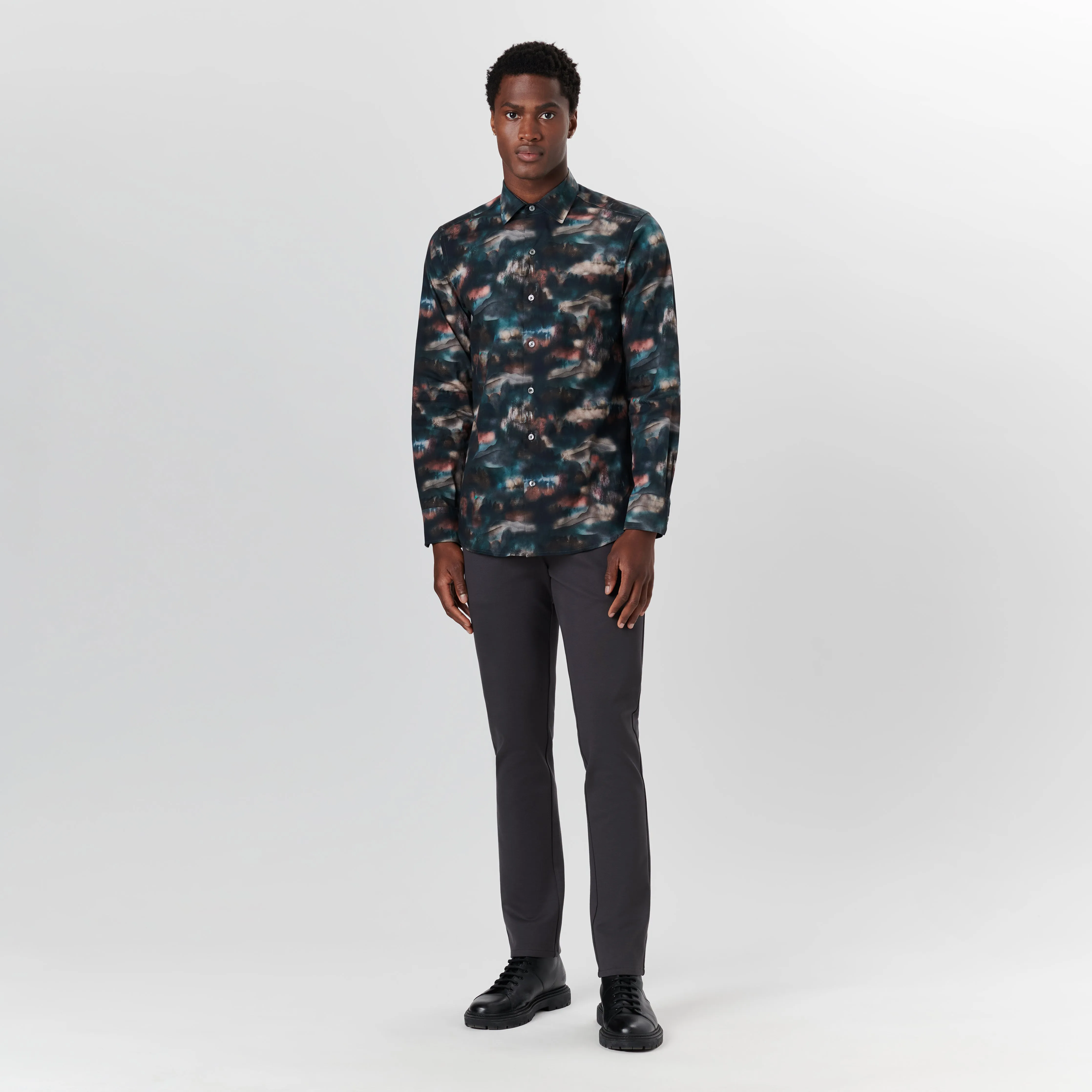 JULIAN Landscape Print Shirt