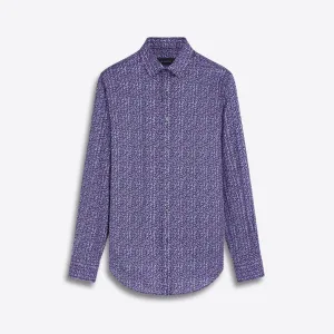 JULIAN Leaf Print Shirt