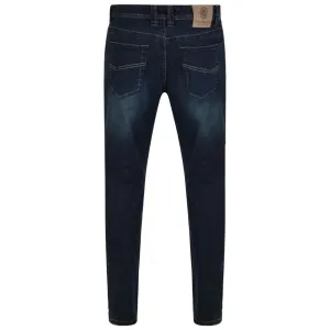 KAM Mens Big Size Dark Wash Stretch Fashion Jeans (Vincent)